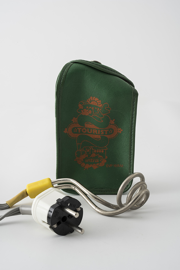Immersion heater with bag
