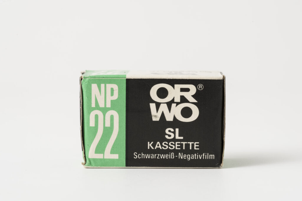 Verpackung des ORWO Fotofilm