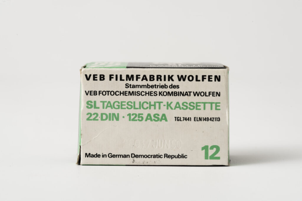 Verpackung des ORWO Fotofilm