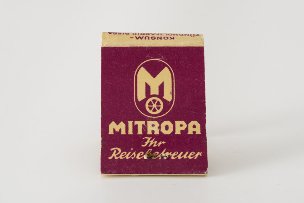 matchbox with Mitropa label